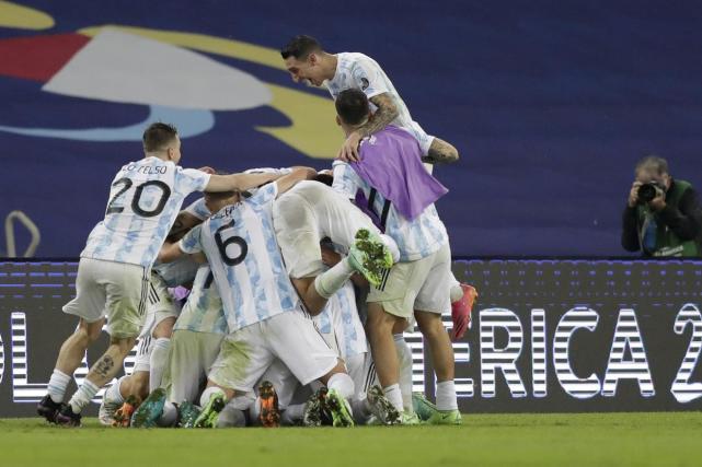 阿根廷对巴西1-0