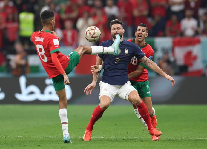 世界杯半决赛法国vs摩洛哥的相关图片